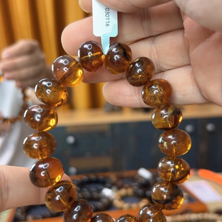 琥珀裸石未镶嵌抚顺6-20