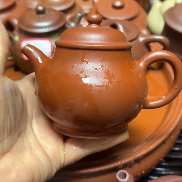 茶壶紫砂风*扬宜兴原矿老朱泥