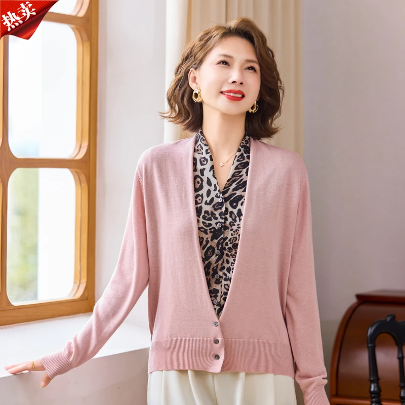 哥弟阿玛施正品新款秋冬百搭假两件针织衫洋气时尚长袖宽松打底衫