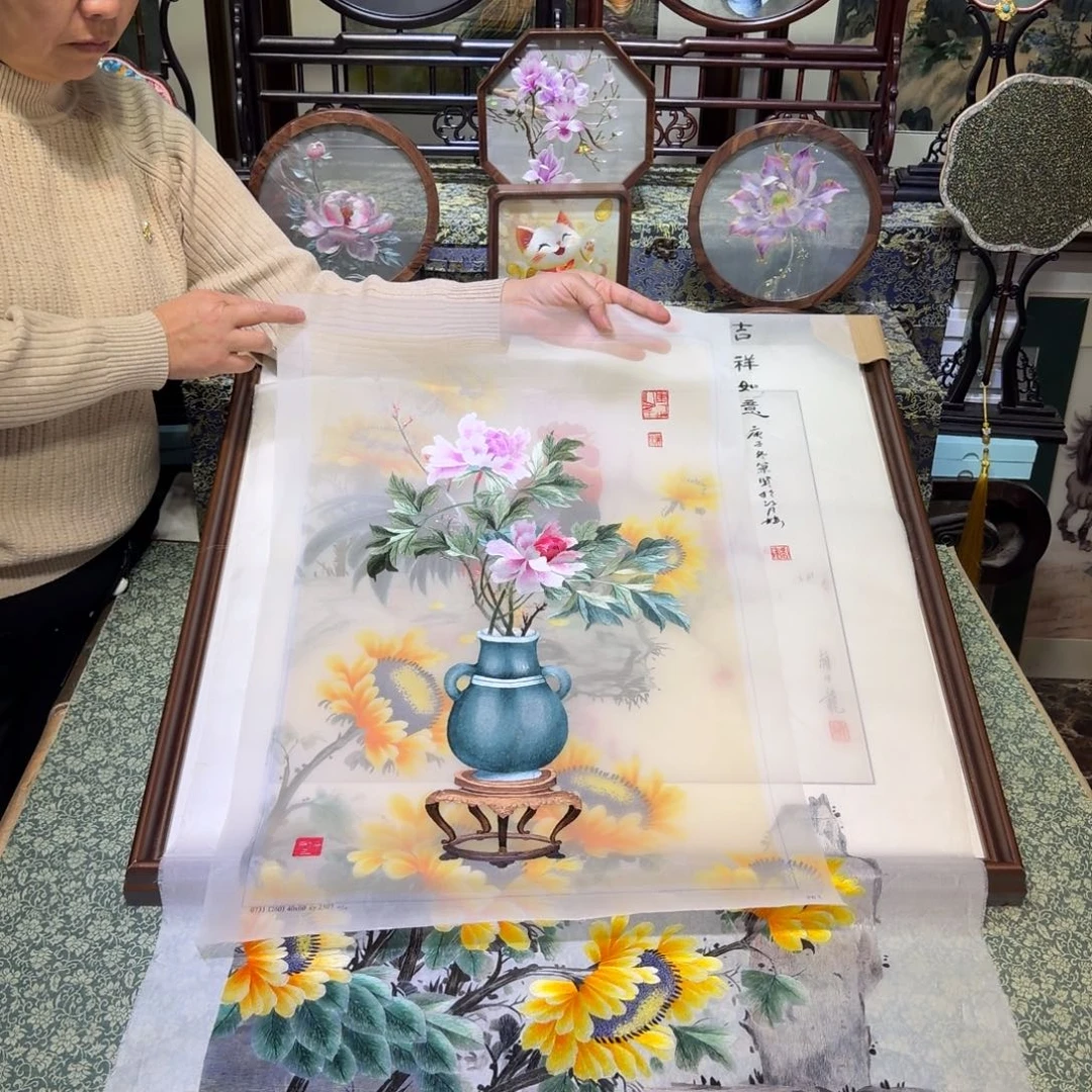 刺绣手工苏绣工艺