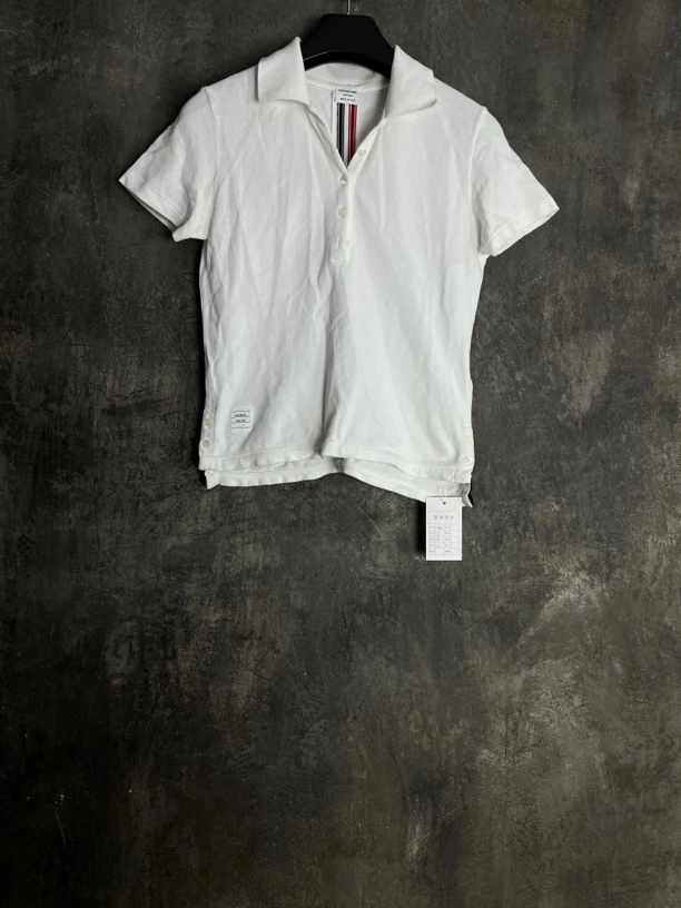 全新未使用 THOMBROWNE 40码*1/tbPOLO短袖/00999