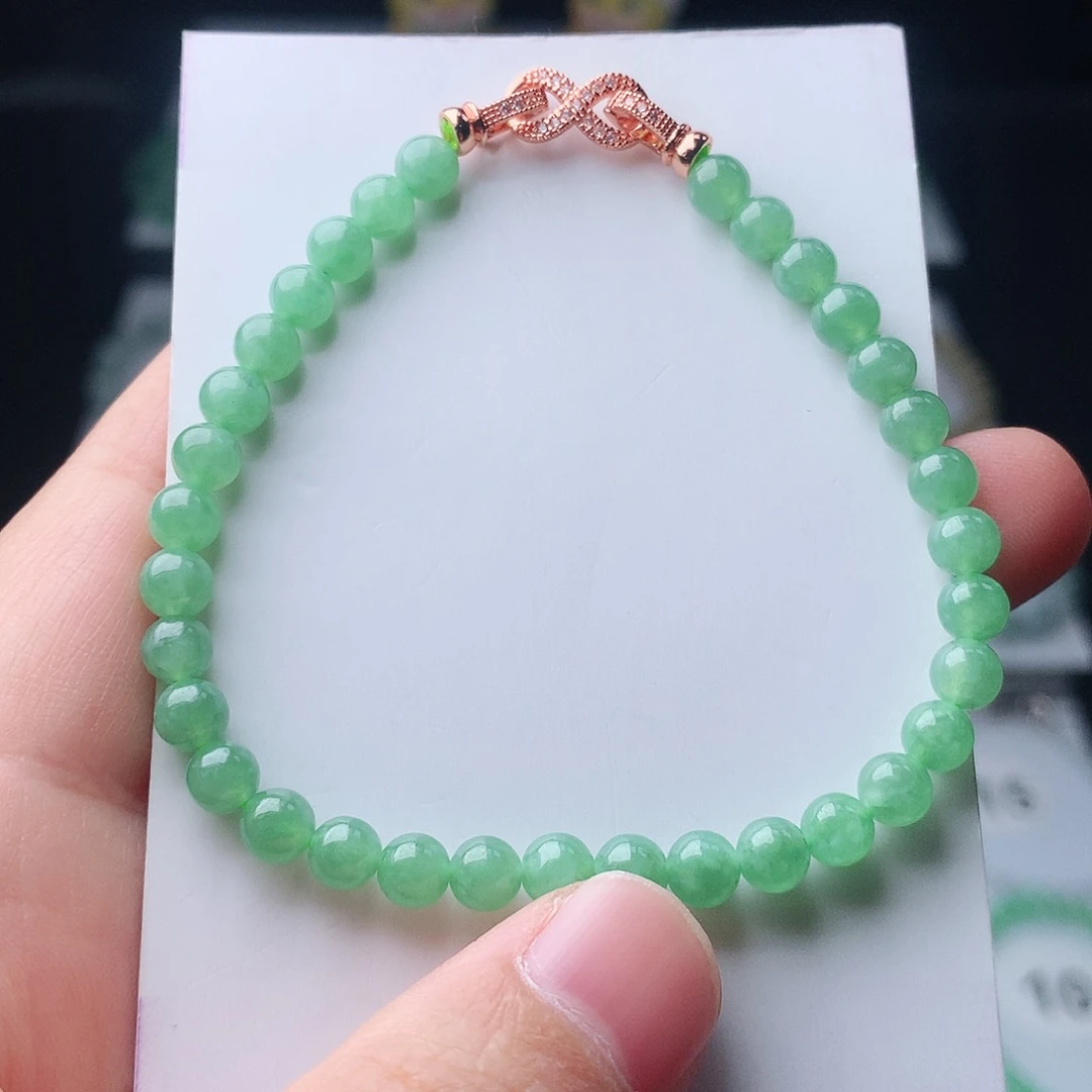 翡翠未镶嵌手链翡翠