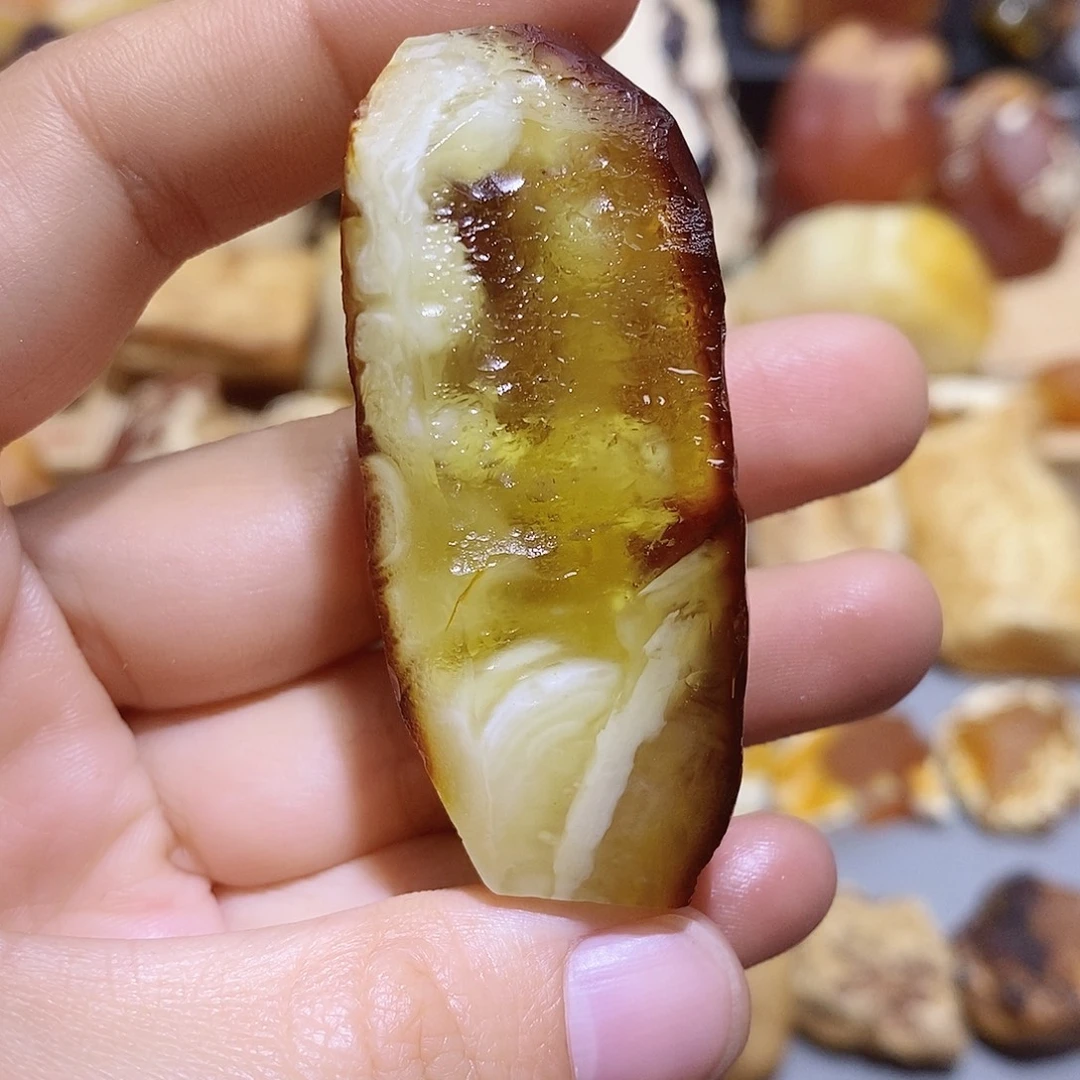 定制琥珀蜜蜡原石