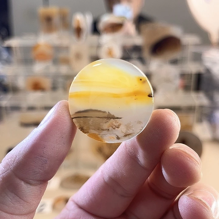 玛瑙/玉髓未镶嵌吊坠(不含链)