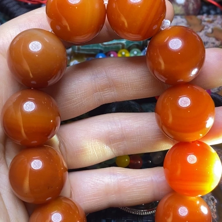 玛瑙/玉髓颈饰未镶嵌原**光