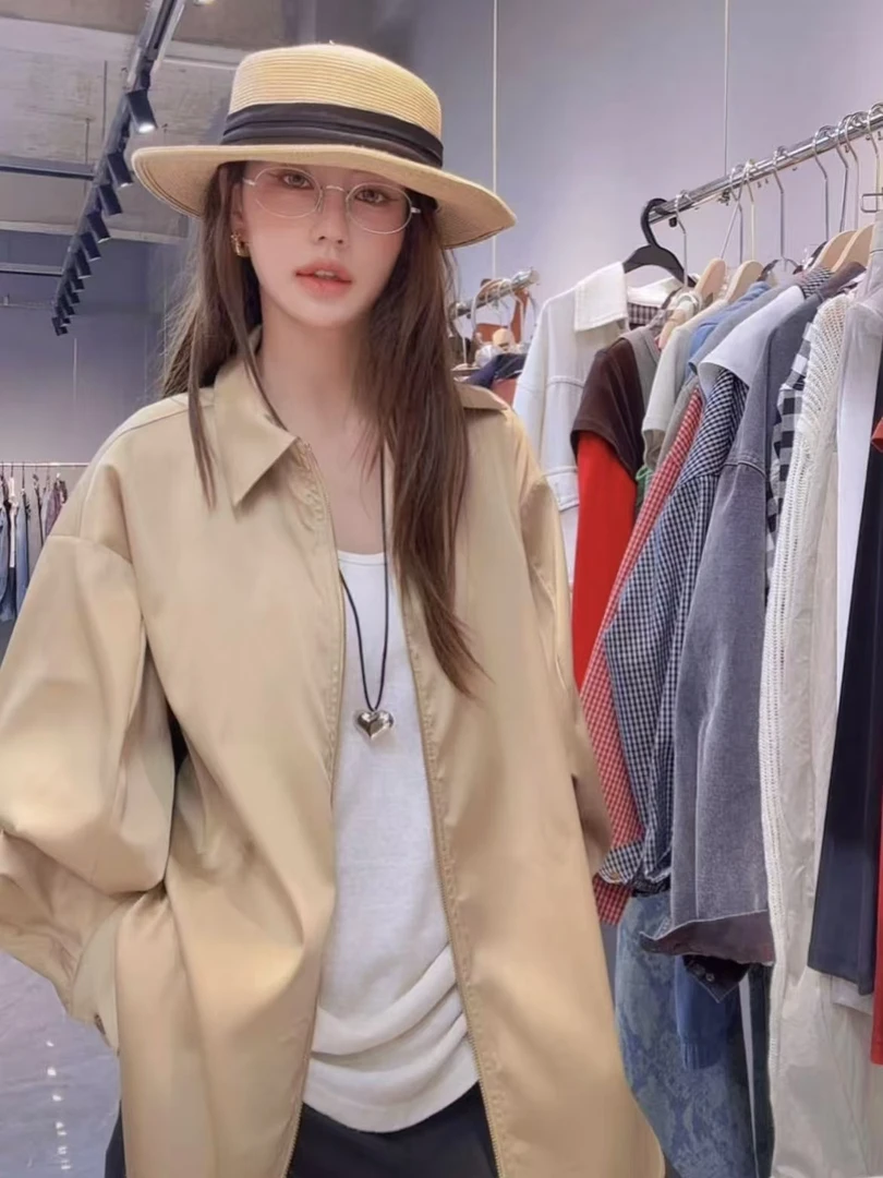 【香槟色衬衫】新款小众设计香槟色高级感衬衫 ZZSF20199