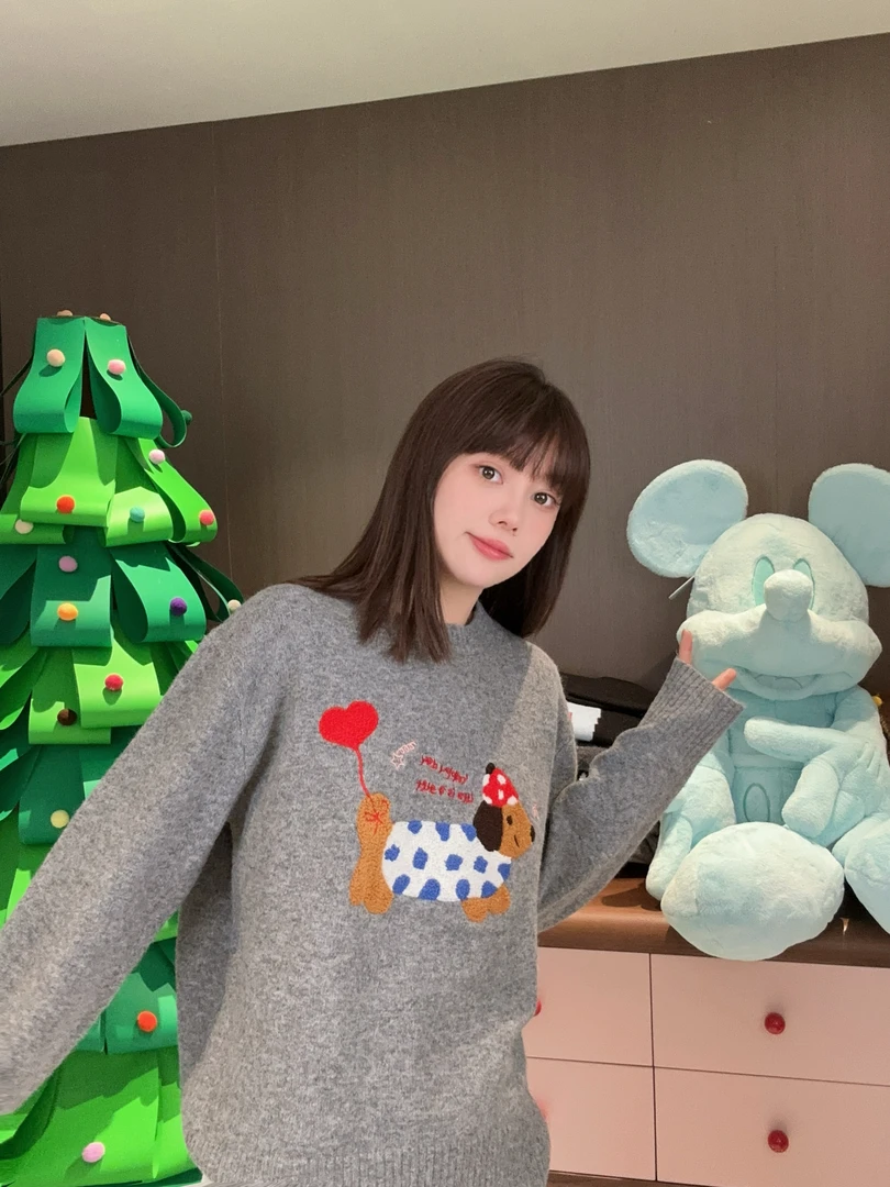 MY-【毛巾绣狗狗】毛衣