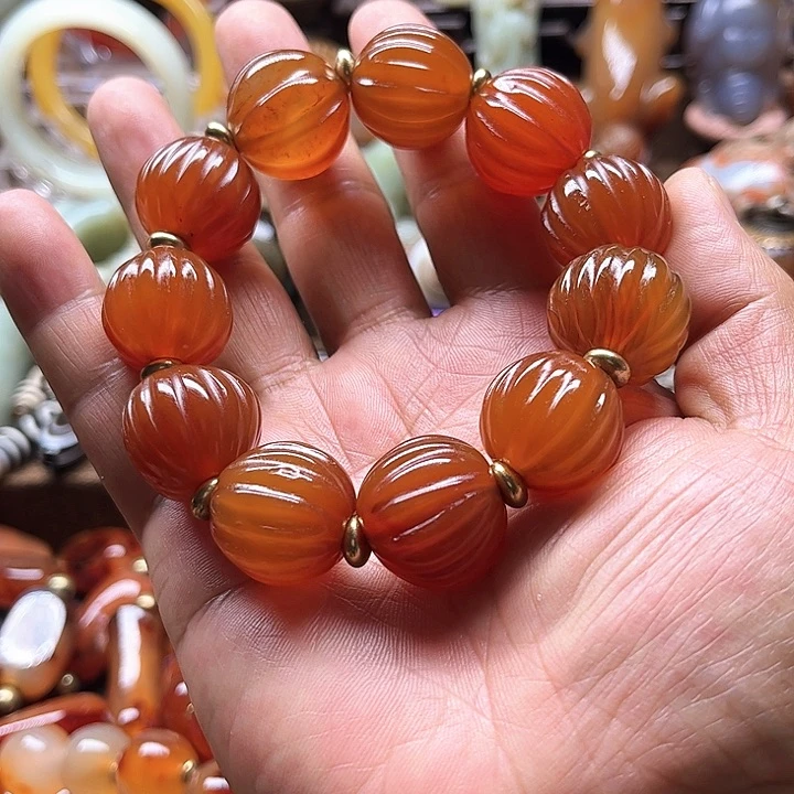 玛瑙/玉髓车挂未镶嵌