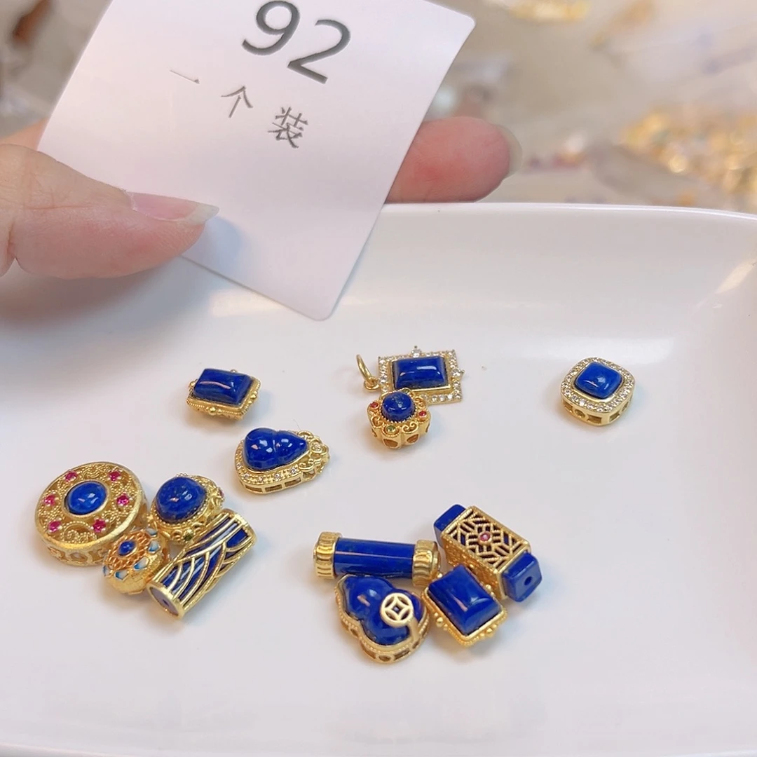 水晶珠宝半成品未镶嵌92 。