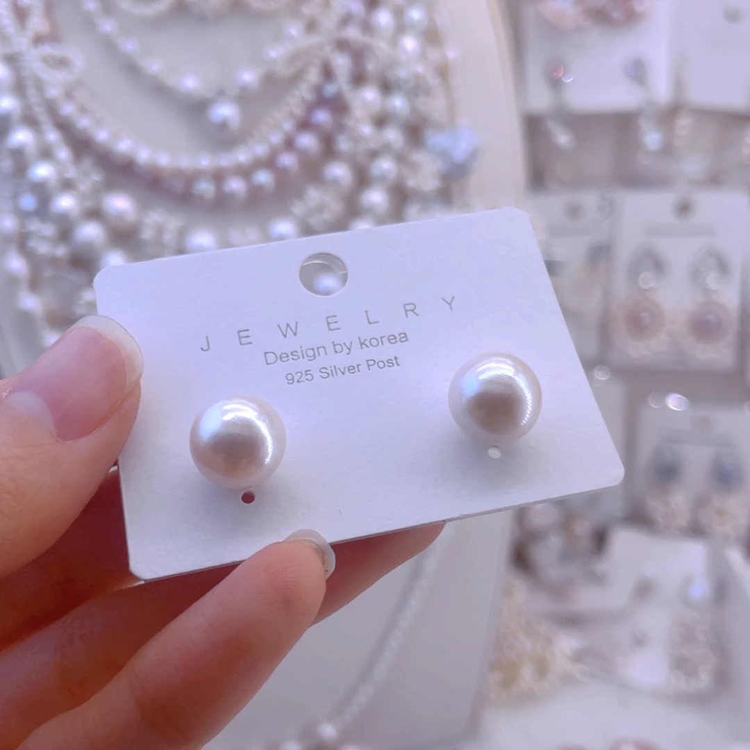 未镶嵌耳饰淡水珍珠