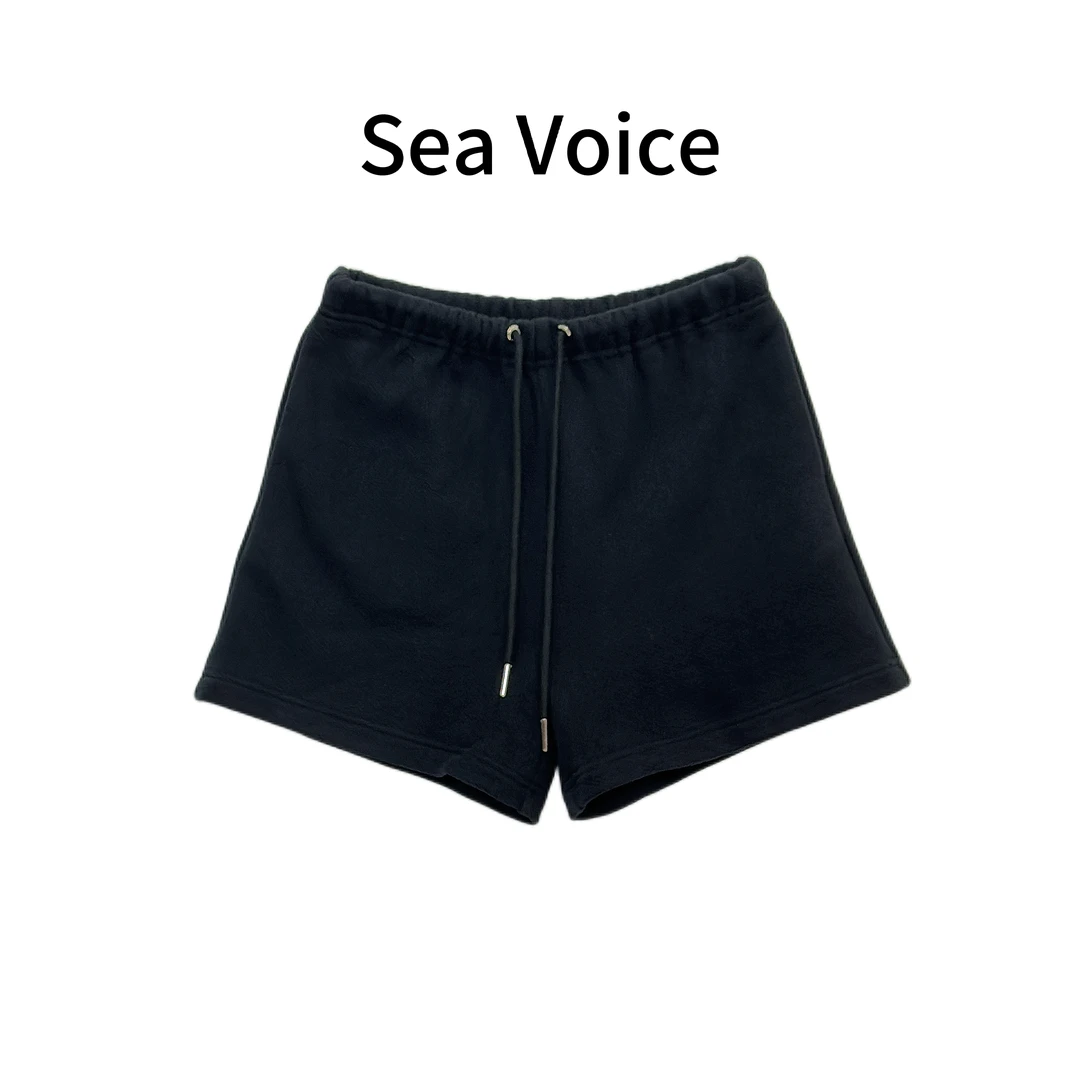 【瑾儿精选】时尚黑色抽绳短裤休闲裤5438-054 NO退NO换