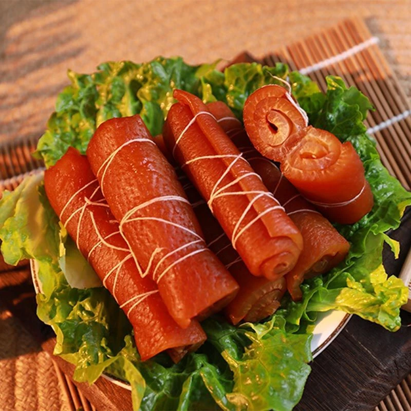 五香猪皮熟食开袋即食可冷吃热吃下酒菜凉拌卤肉