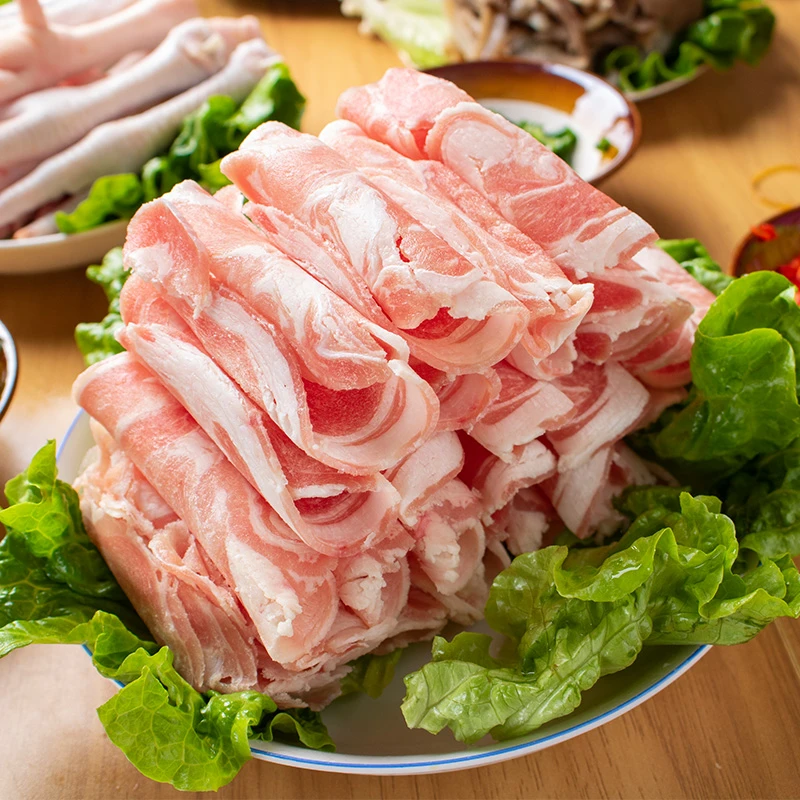 盛月源 原切羔羊肉片 260g/袋 原切工艺 新西兰进口羊肉卷