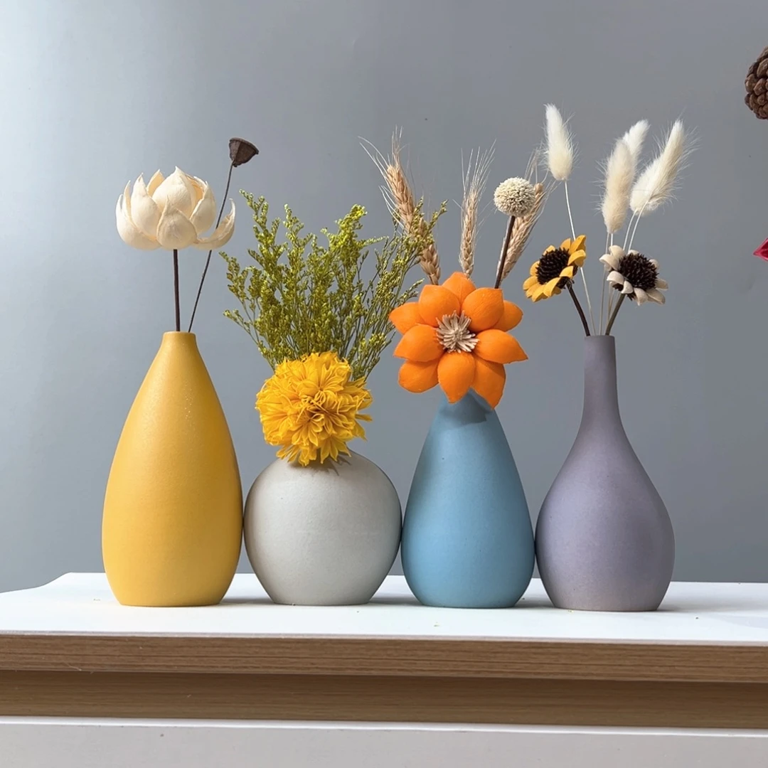 瓶花瓶带花高度20-30厘米左右