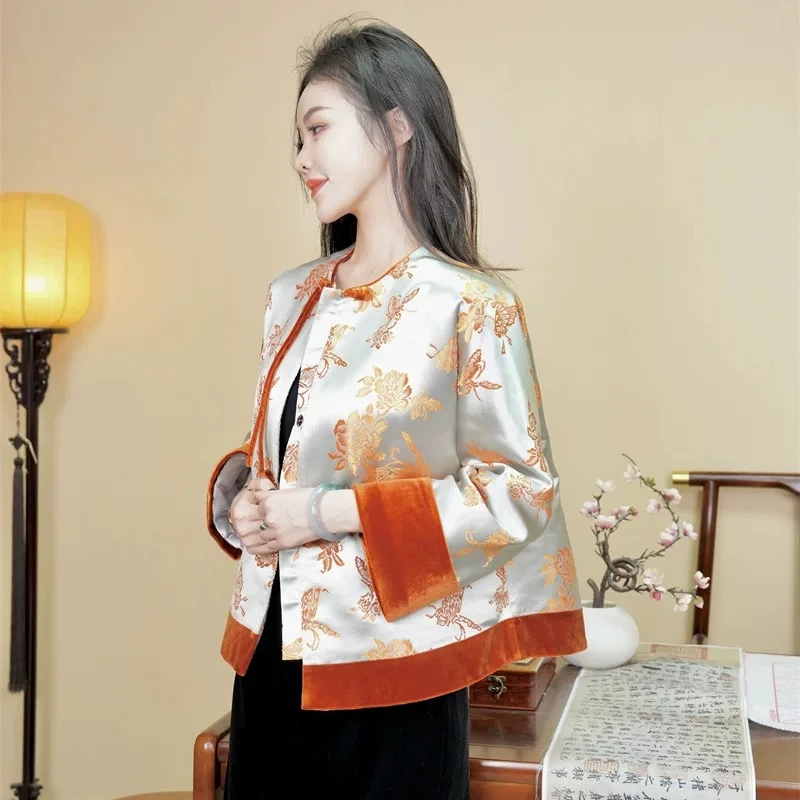 深圳南油国风棉服外套女上衣-39