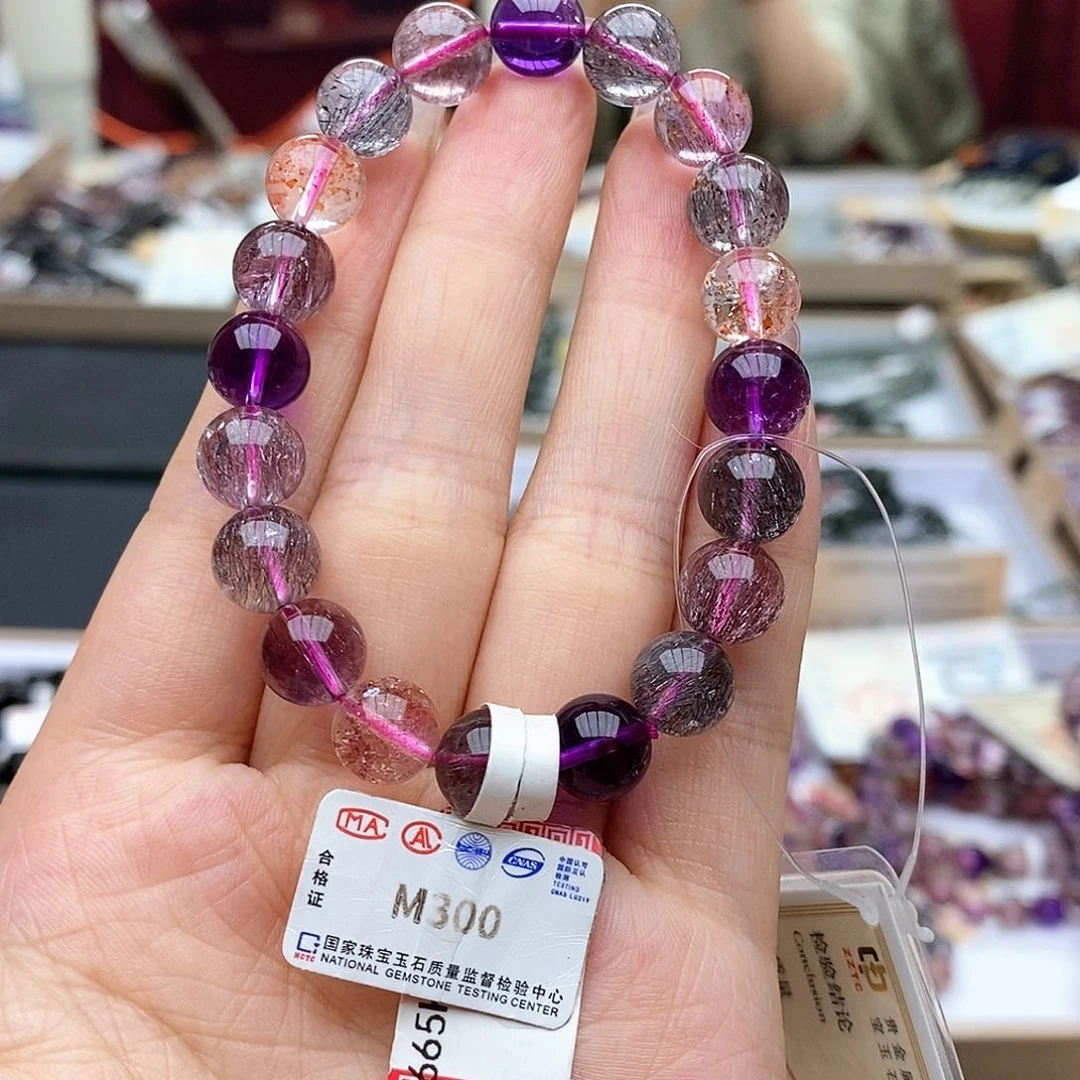 水晶手链未镶嵌M300 超七 9m+