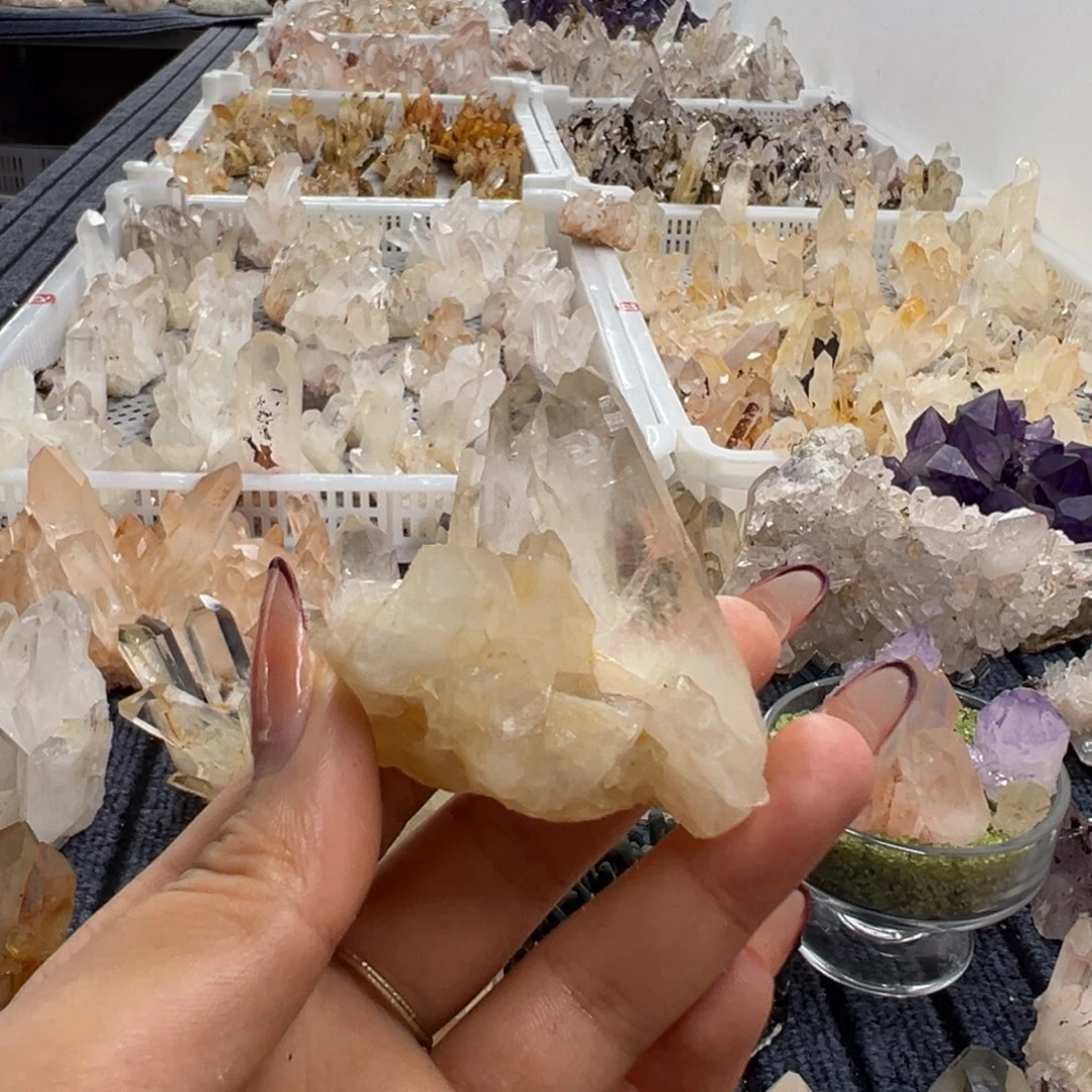 *****水晶珠宝半成品银S925镶嵌