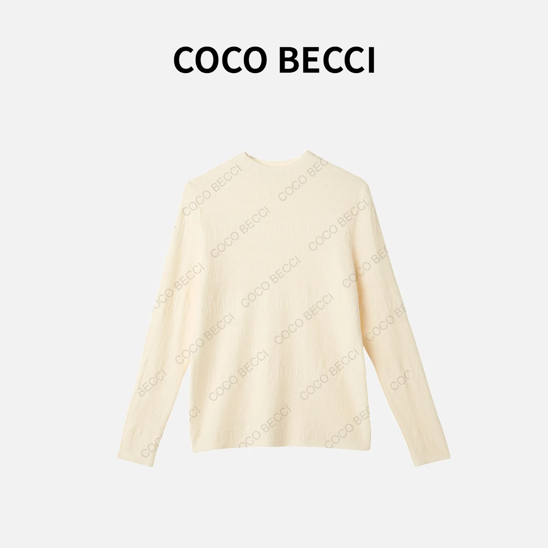 【COCO BECCI】24新款【温柔呼吸】时尚百搭针织衫YT24YA310008