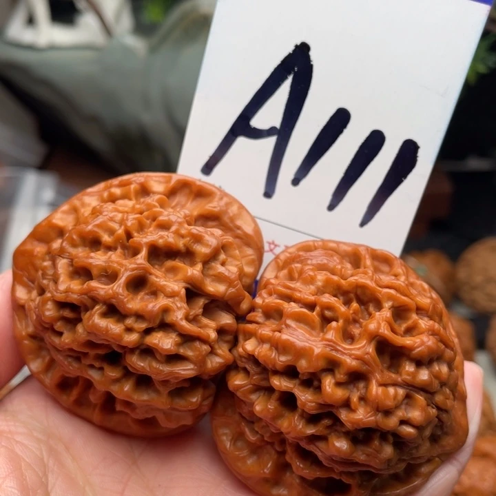 桃核把件文玩核桃123456789