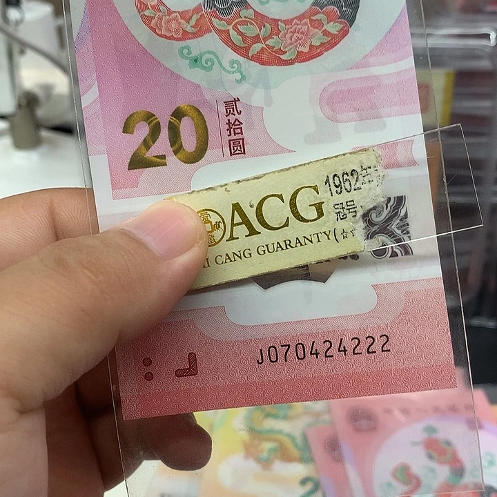 塑料蛇钞豹子号222一张绝品