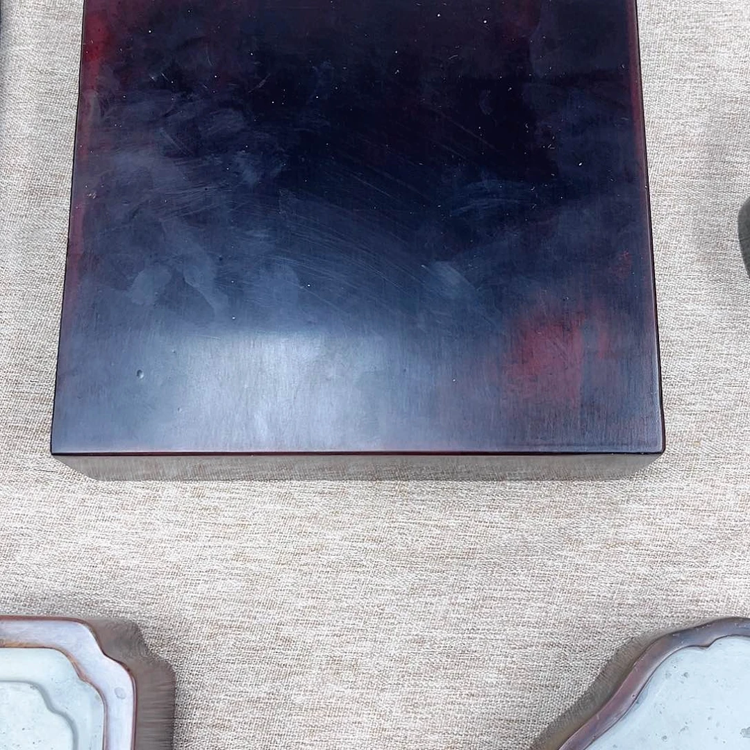 豆***镚金砖茶盘茶具套装