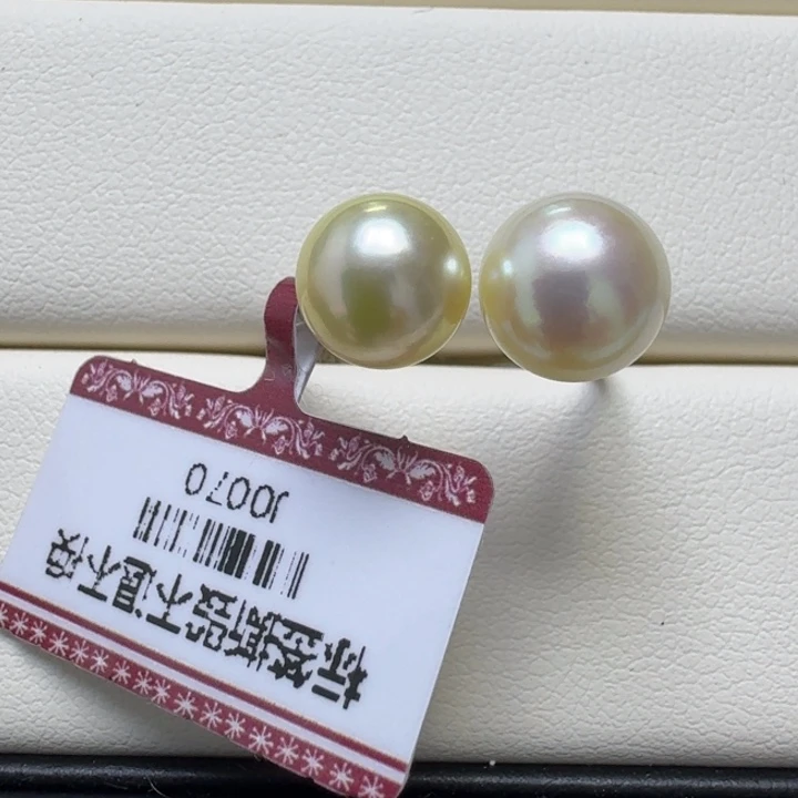 余***儿戒指银S925镶嵌海水珍珠