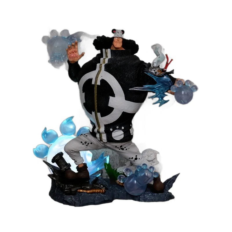 海贼王手办暴君熊巴索罗缪大熊可发光雕像模型