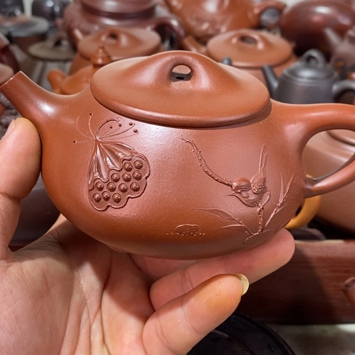 紫砂茶壶精工制作