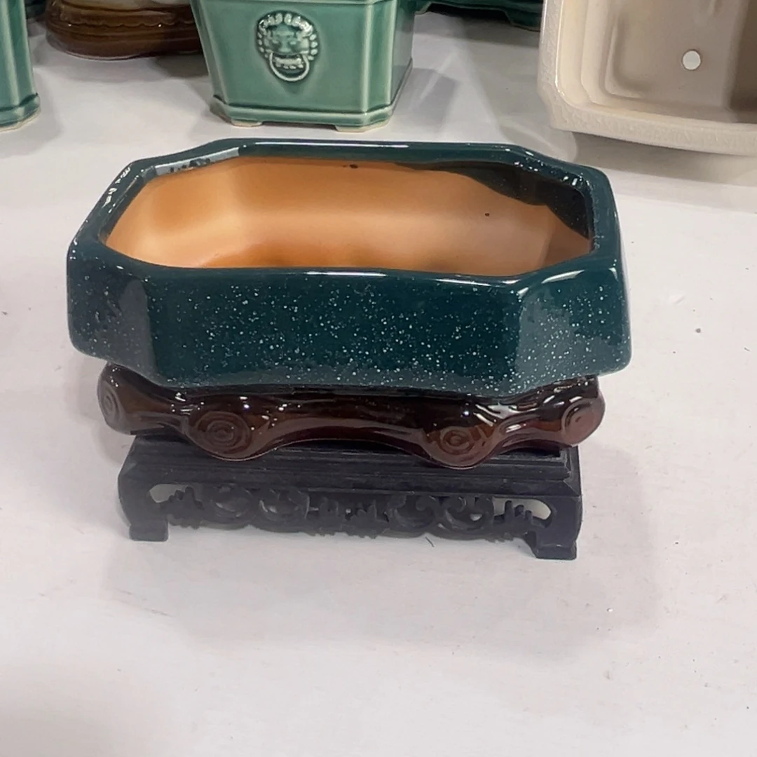 陶瓷绿植多肉微瑕花盆口径14*7*6.5