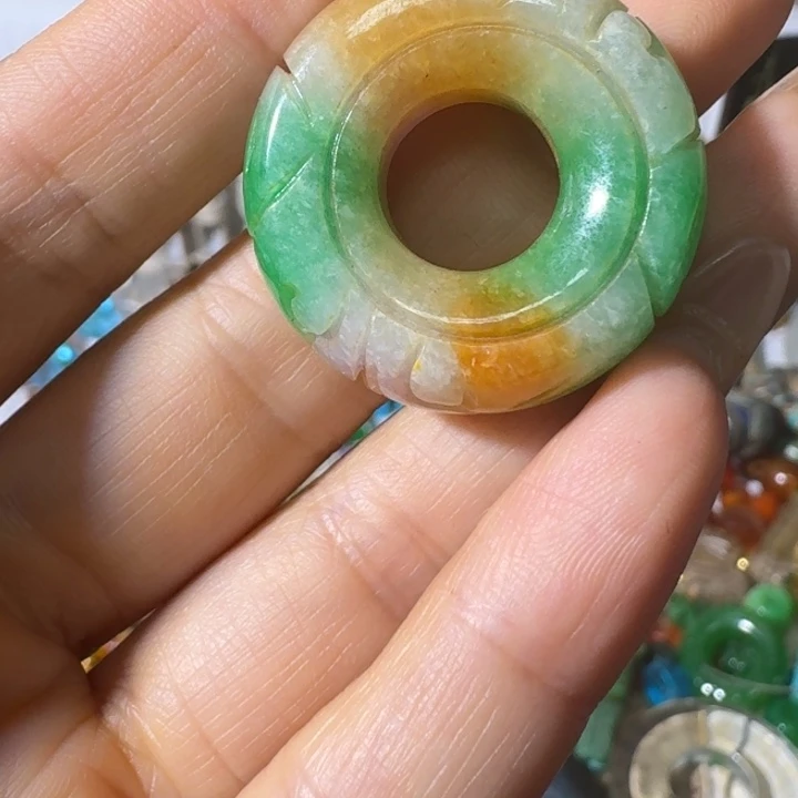 玛瑙/玉髓合金颈饰