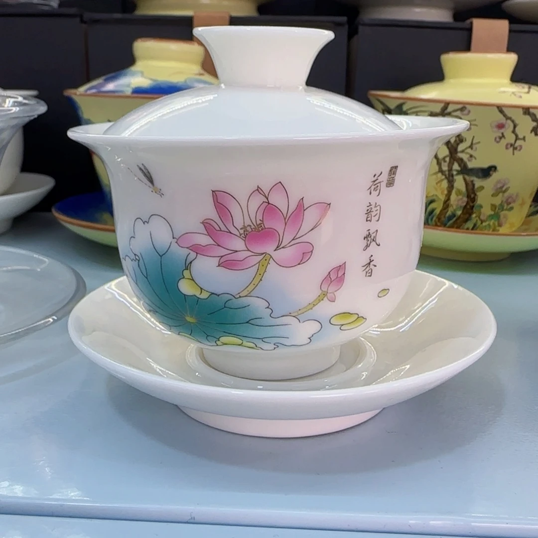 这些盖碗真好看！！！