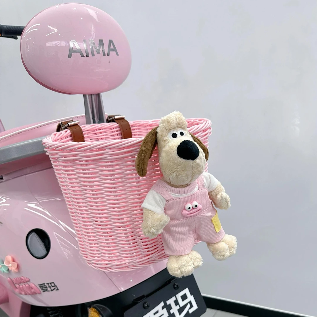 爱玛露娜元宇宙pro电动车后尾车筐篮前置大容量储物神器改装配饰