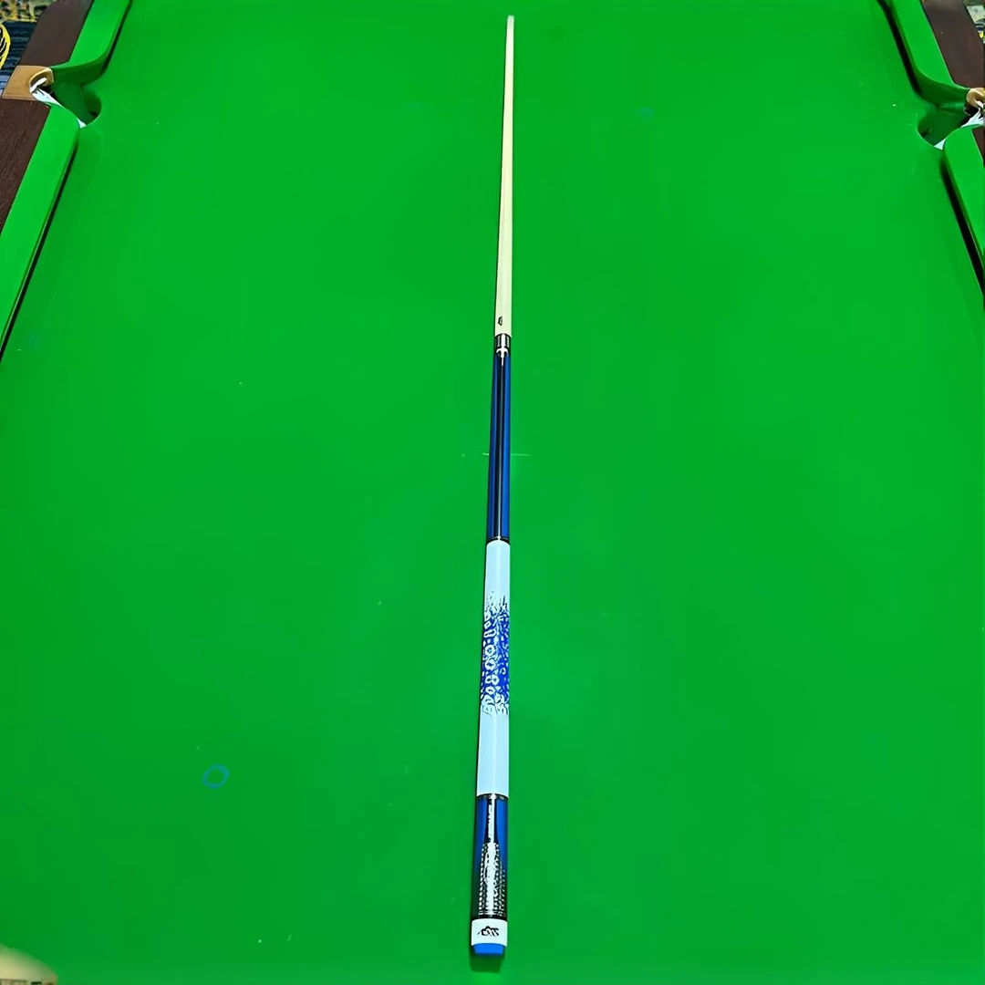 美洲豹子极光蓝枫木球杆大头杆台球杆新手九球杆入门高颜值球杆