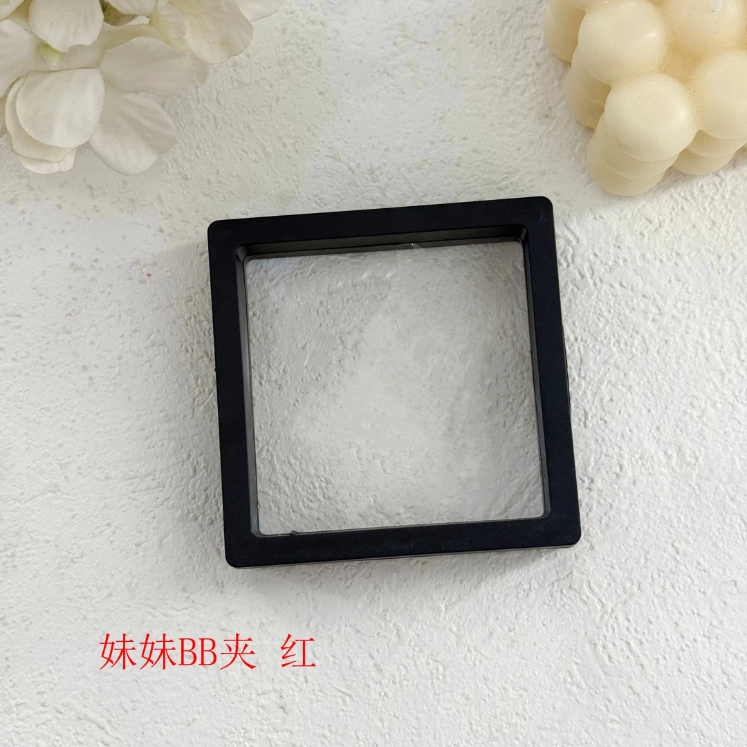 BAOSHATI/宝莎缇F-1604精致高级感轻奢红色侧边碎发BB夹