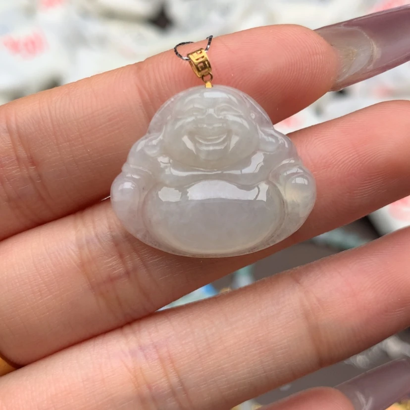 【闪购商品】翡翠颈饰18K金镶嵌一