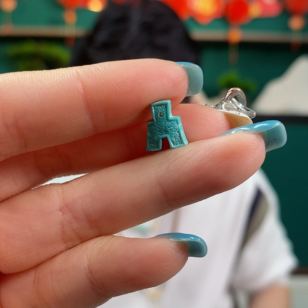 绿松石珠宝奇石未镶嵌