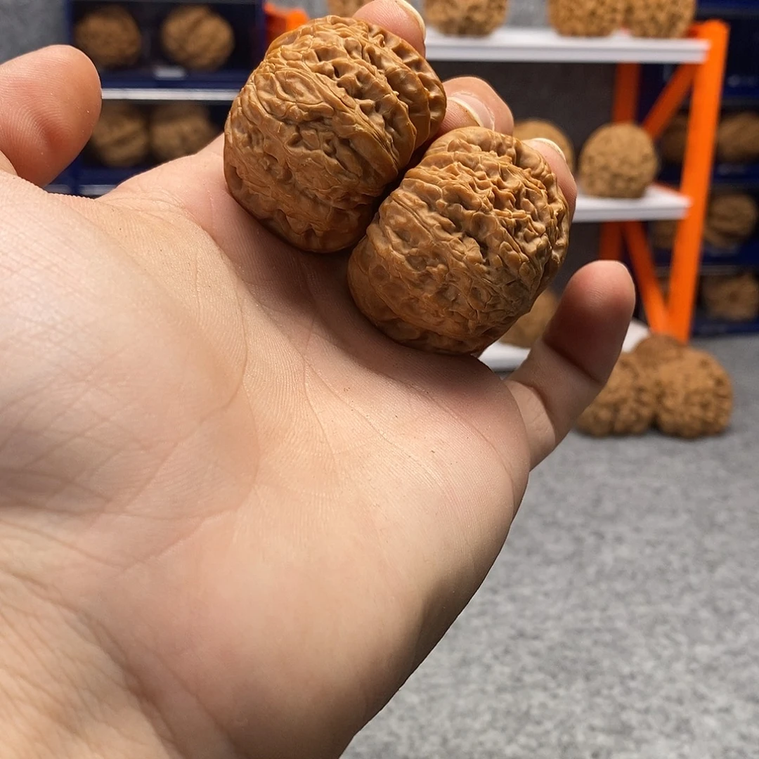 吊坠文玩核桃闷白41