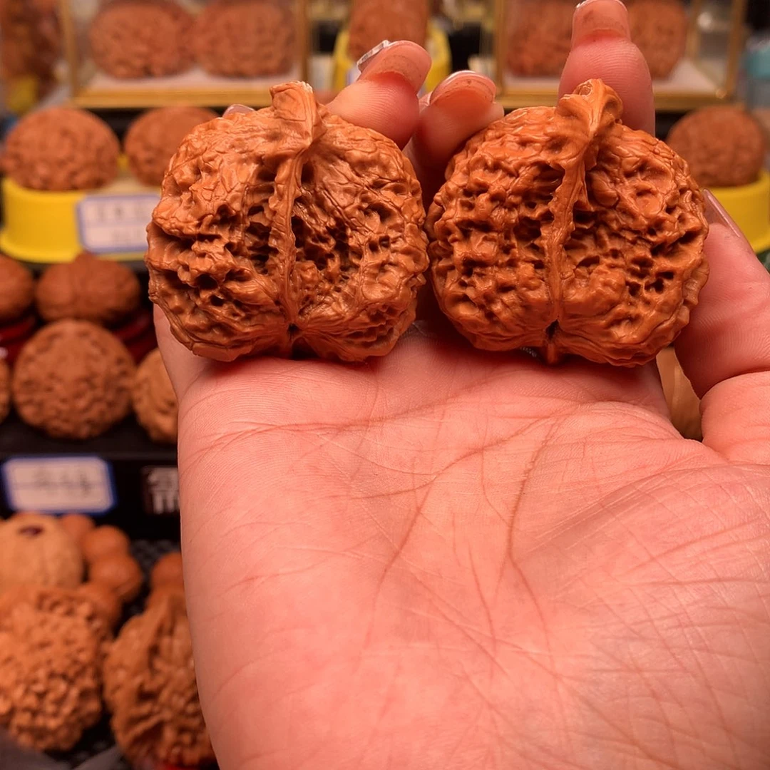 文玩核桃把件半壁江山4.4