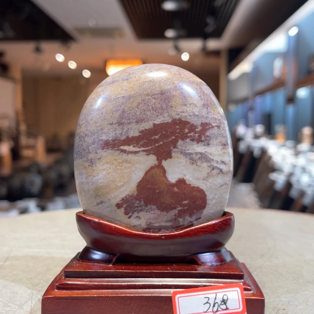 彩石三峡清江画面石