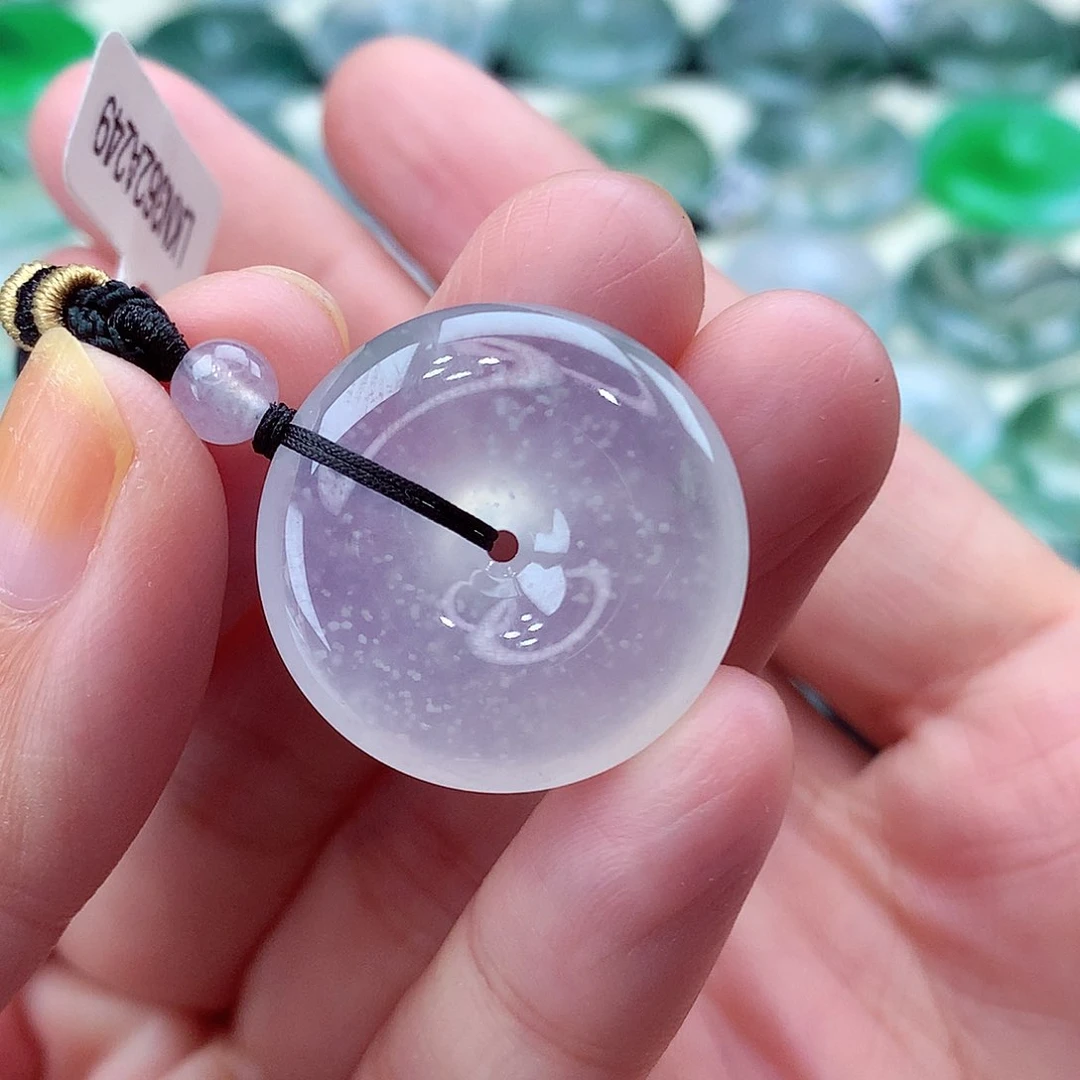 颈饰未镶嵌翡翠编号73-尺寸23/5.9