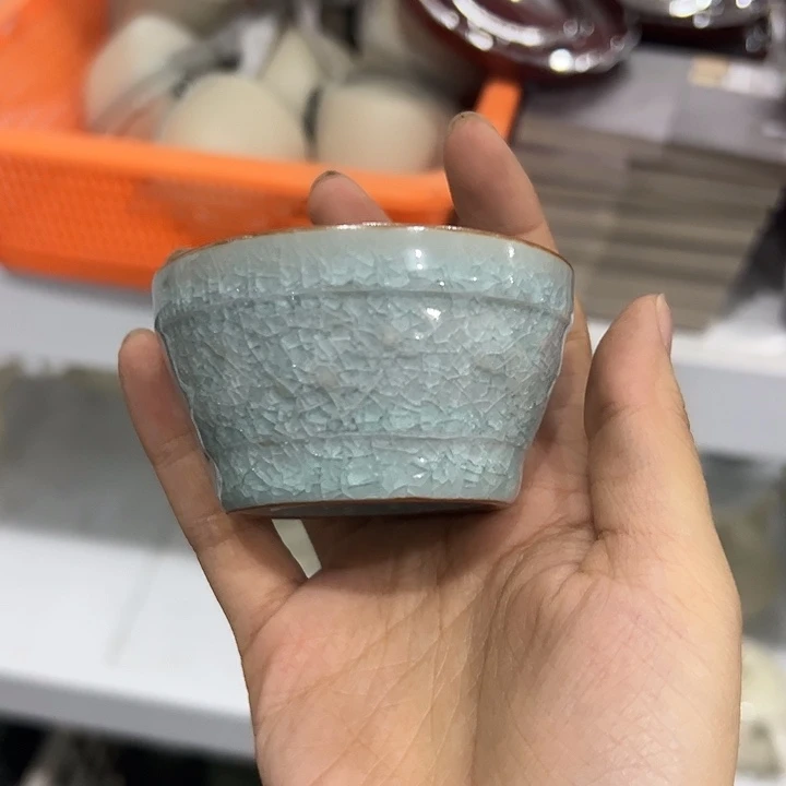 龙泉云间青瓷小米茶器