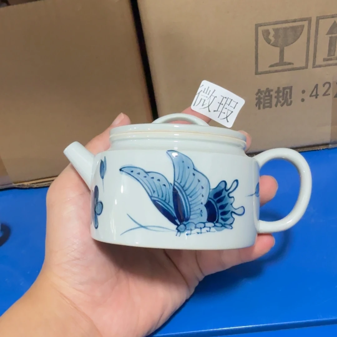 釉下彩纯手绘微瑕