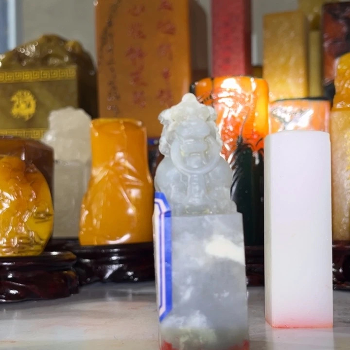 牧***爱寿山石印石寿山石