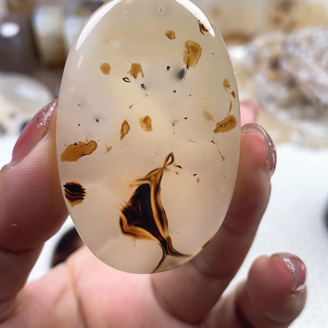 玛瑙/玉髓未镶嵌颈饰