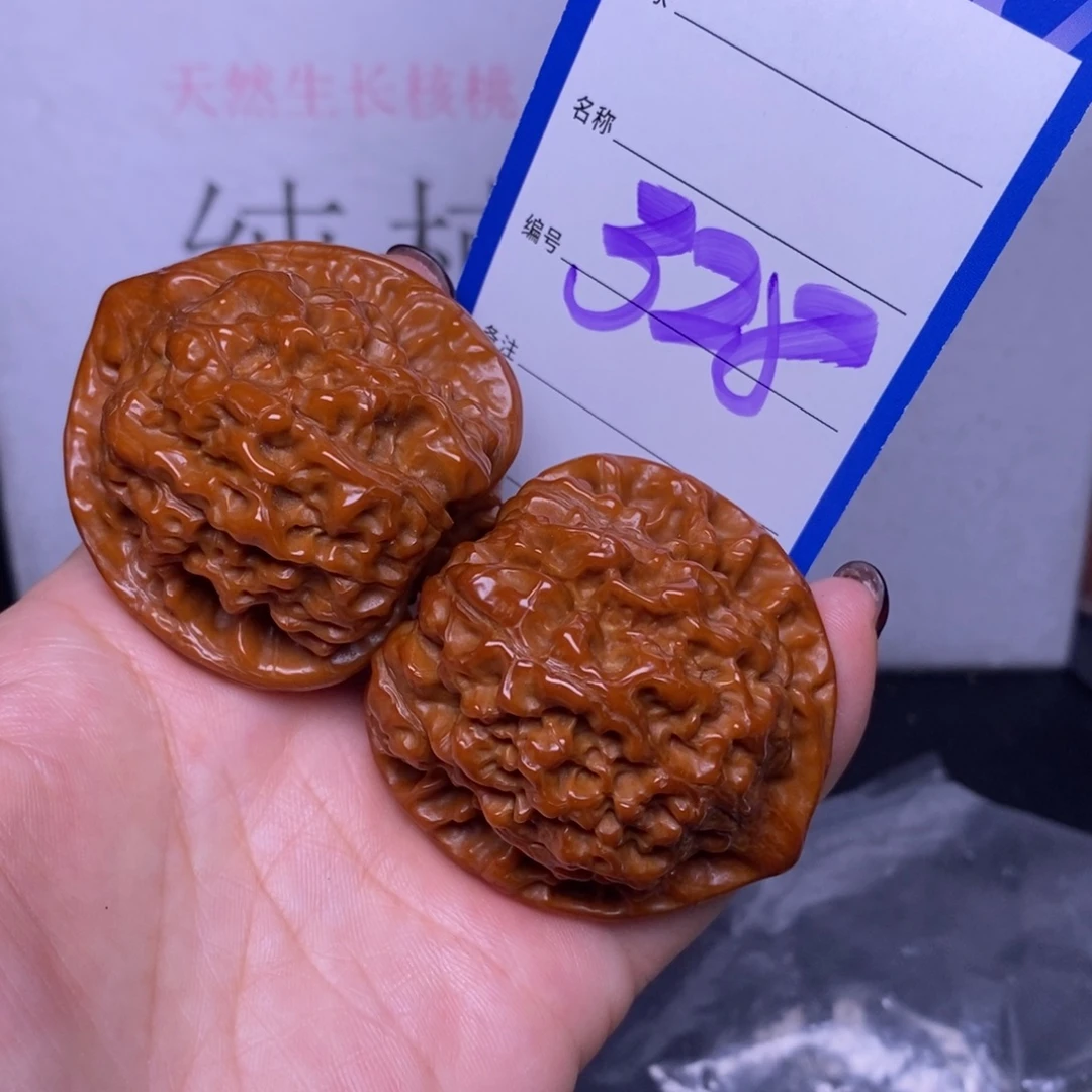 把件文玩核桃328/45.5官帽
