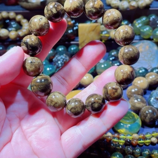 未镶嵌琥珀手链天然