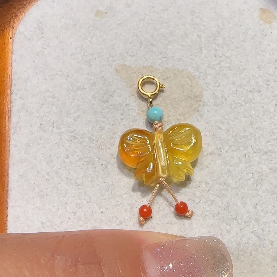 琥珀银S925镶嵌珠宝奇石