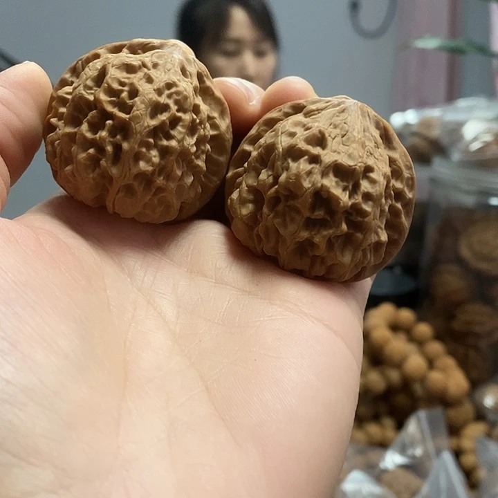 把件文玩核桃42野牛小众