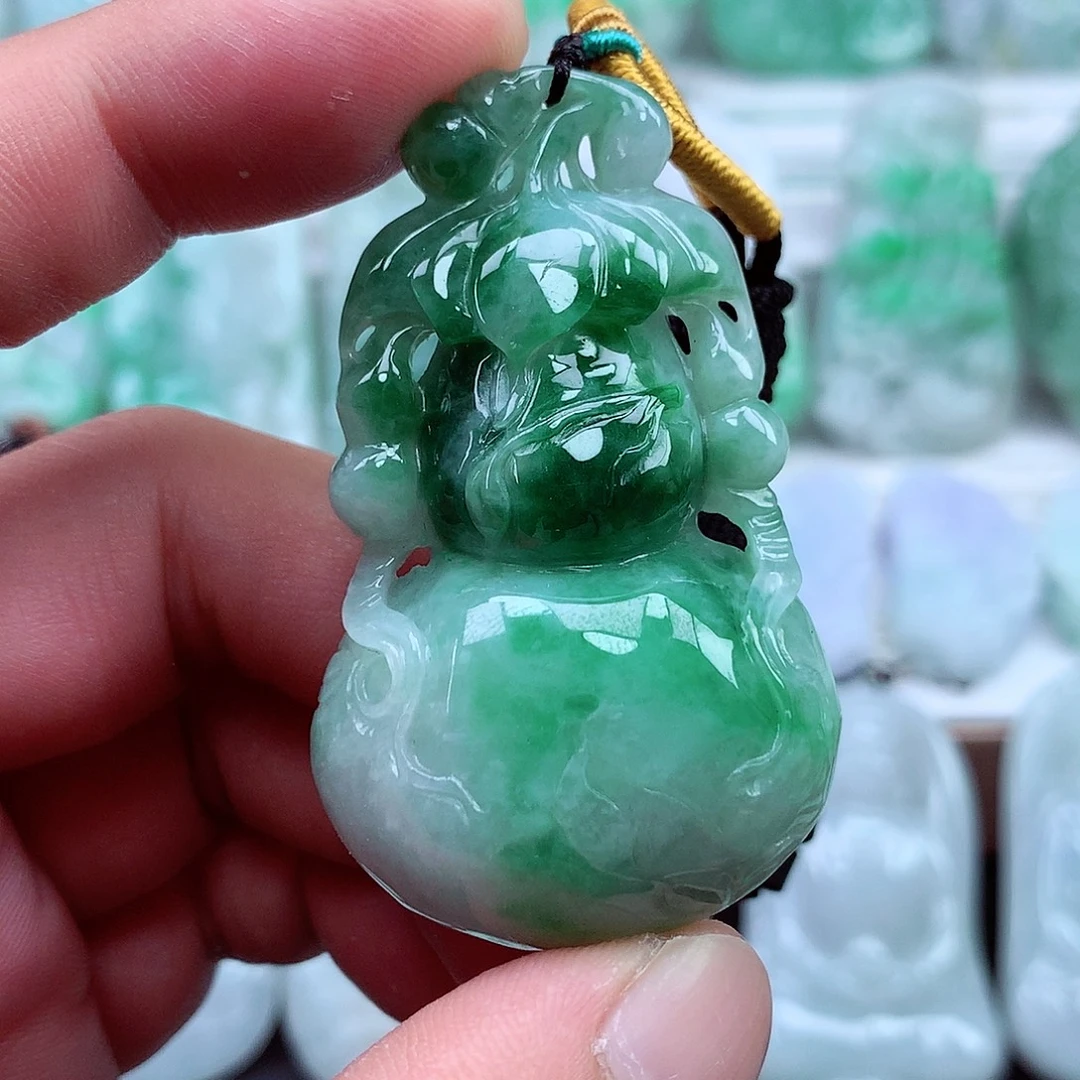 颈饰未镶嵌翡翠翡翠吊坠