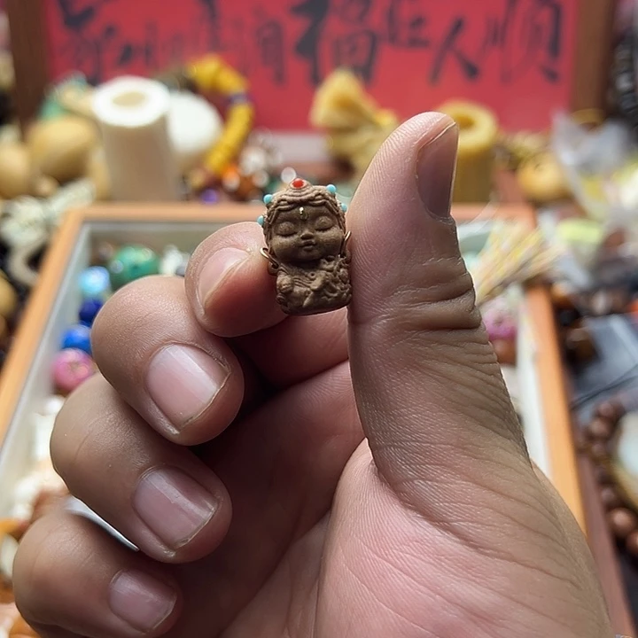 非金属印度老山檀度母